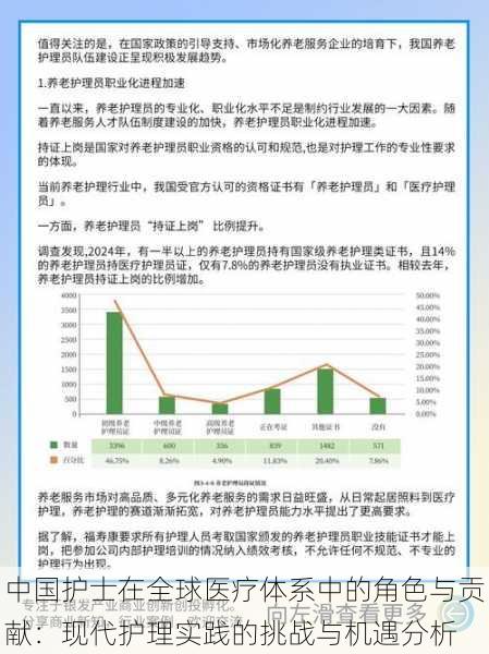 中国护士在全球医疗体系中的角色与贡献：现代护理实践的挑战与机遇分析